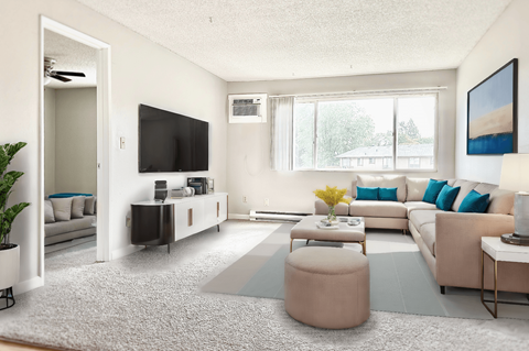 Adams Square | Living Room