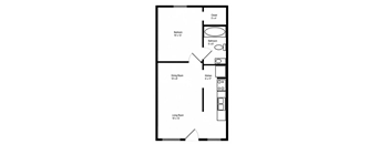 One Bedroom Flat