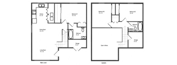 Three Bedroom Townhome B
