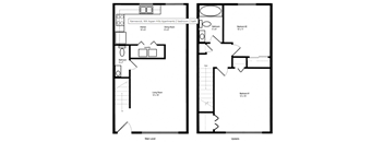 Two Bedroom Townhome A