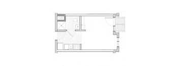 a floor plan of a small apartment