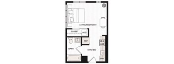 Studio C3 Floor Plan