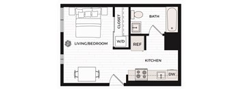 Studio C4 Floor Plan