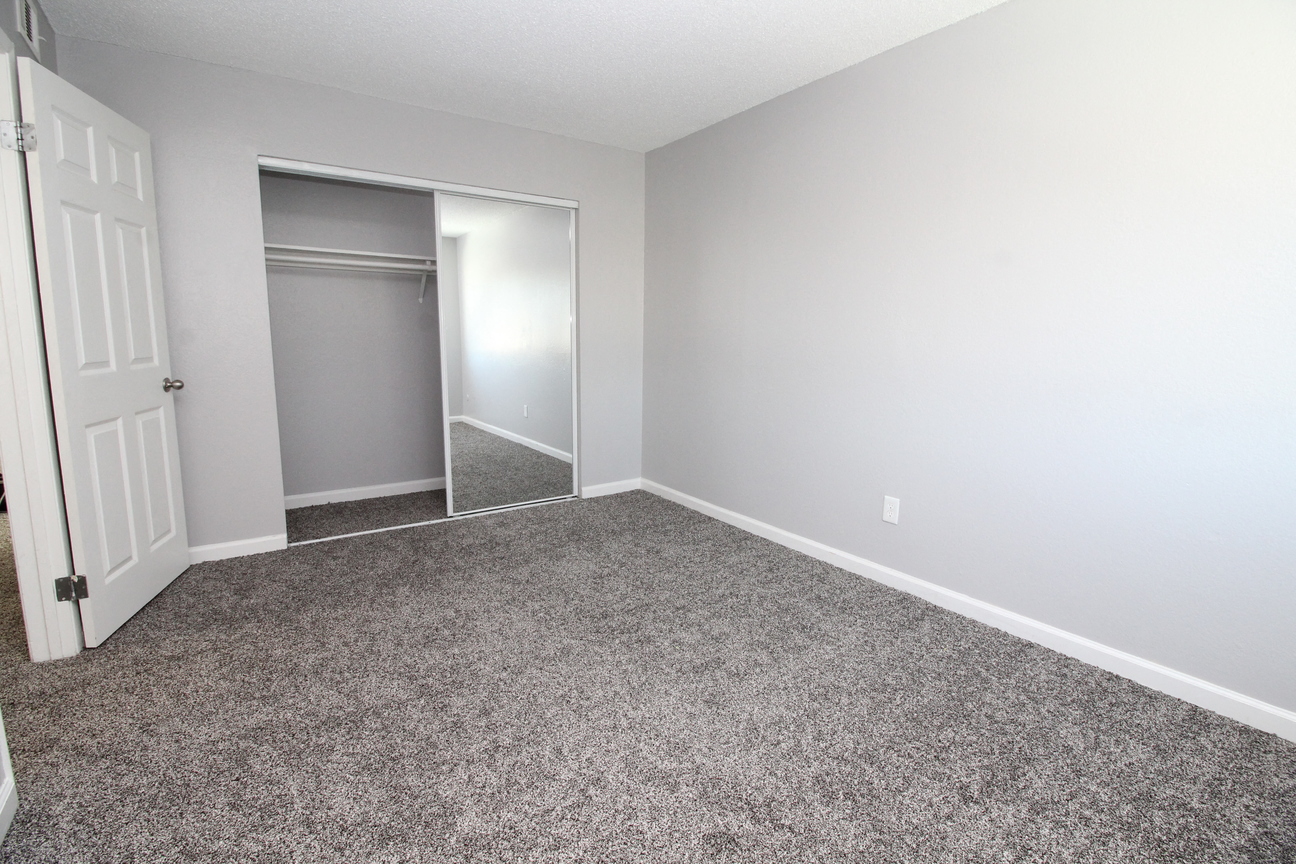 The Canopy | Bedroom Closet with Mirror