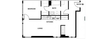 The Oliver | 1 Bedroom 