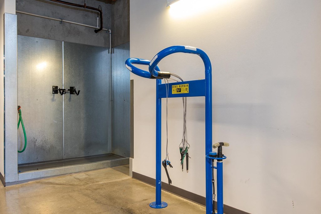 Central Eastside | Bike Repair Station and Wash
