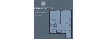 Crosswood | One Bedroom  D