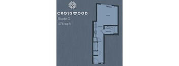 Studio C 475 sqft
