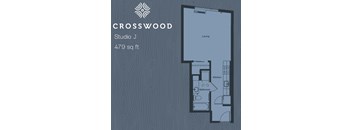 Crosswood Studio J 479 sqft