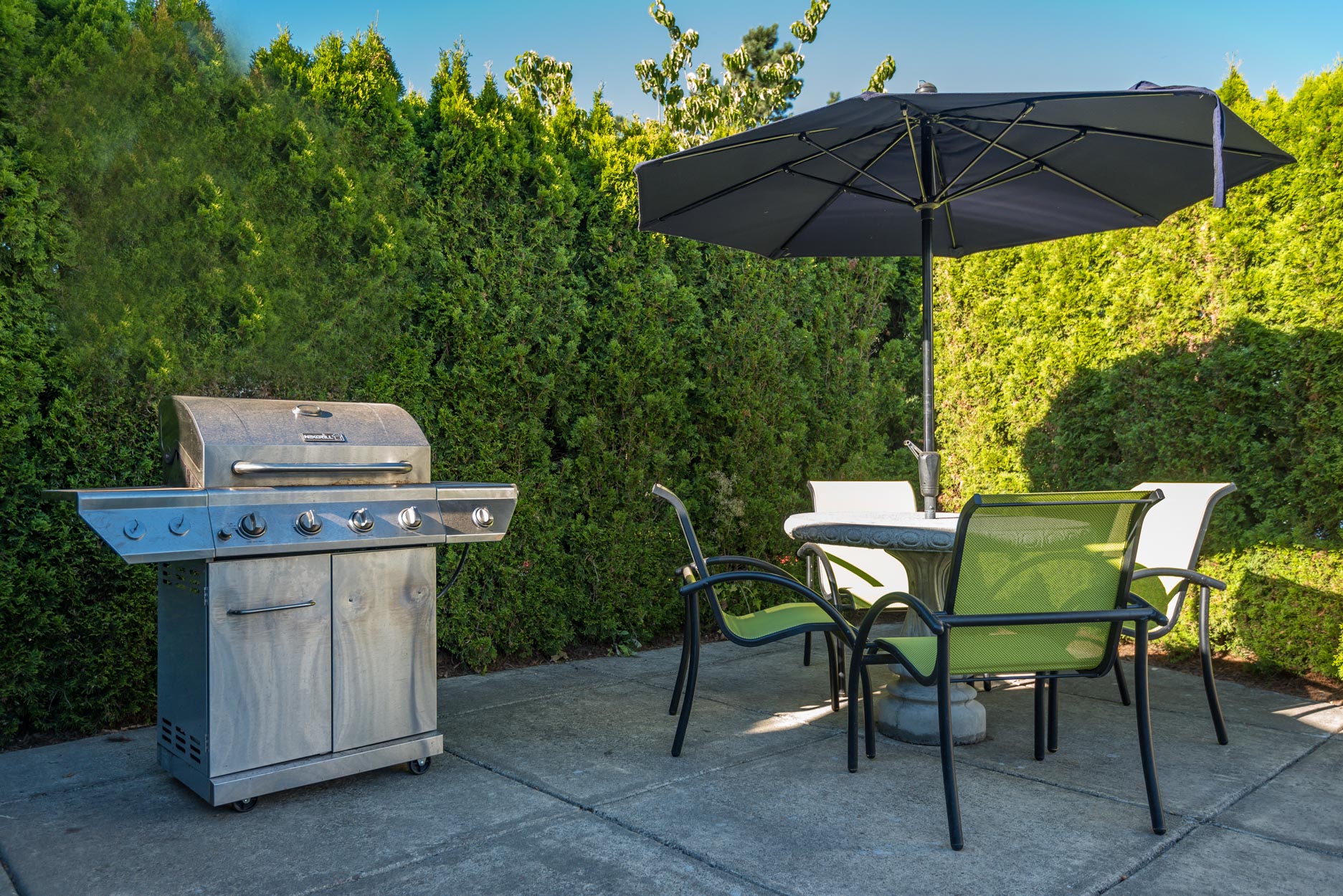 Chinook Way Apartments | Two Bedroom Aspen | Outdoor BBQ