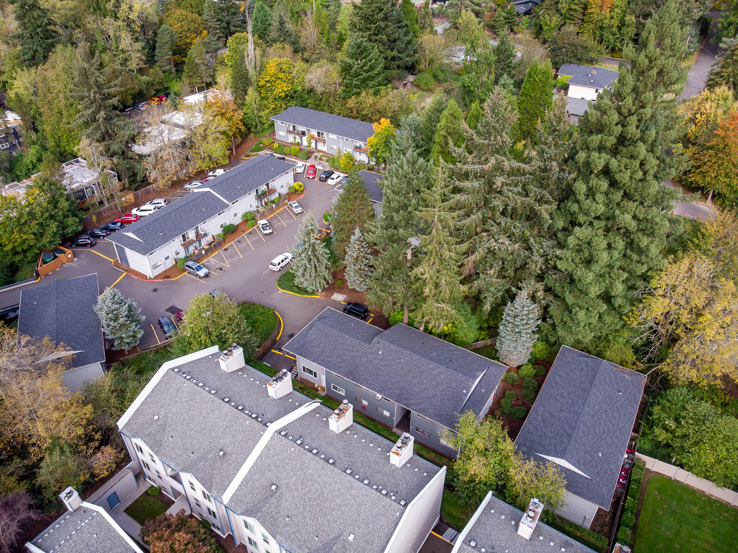 The Hideaway | Exterior Building Aerial View