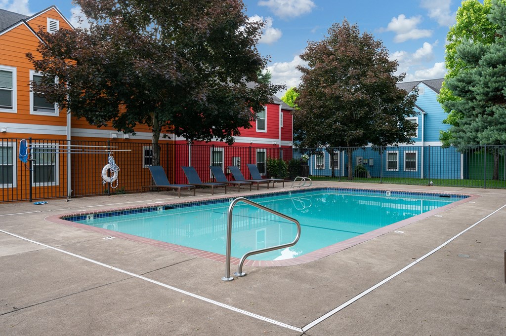 our apartments in a city have a swimming pool