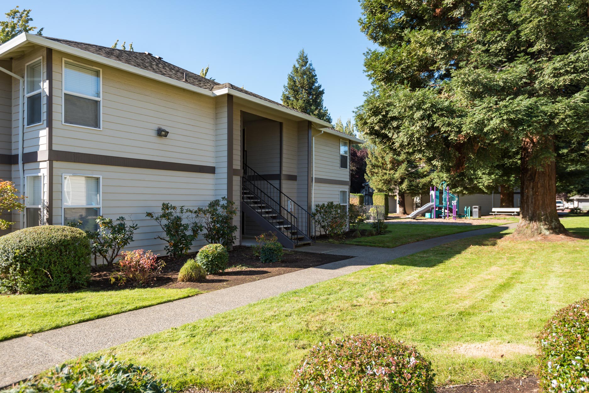 Village at Sunrise | Exterior Building