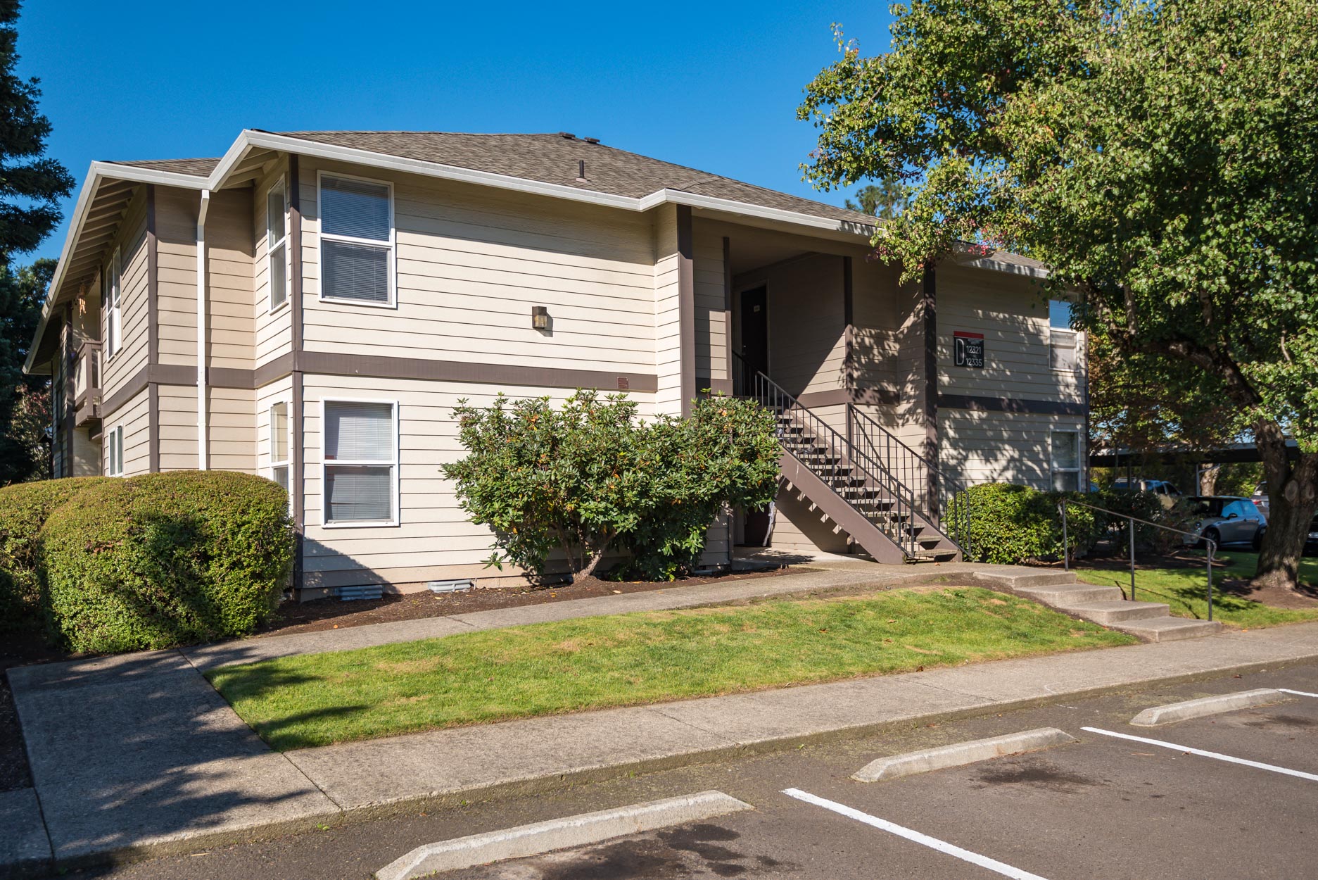 Village at Sunrise | Exterior Building and Parking