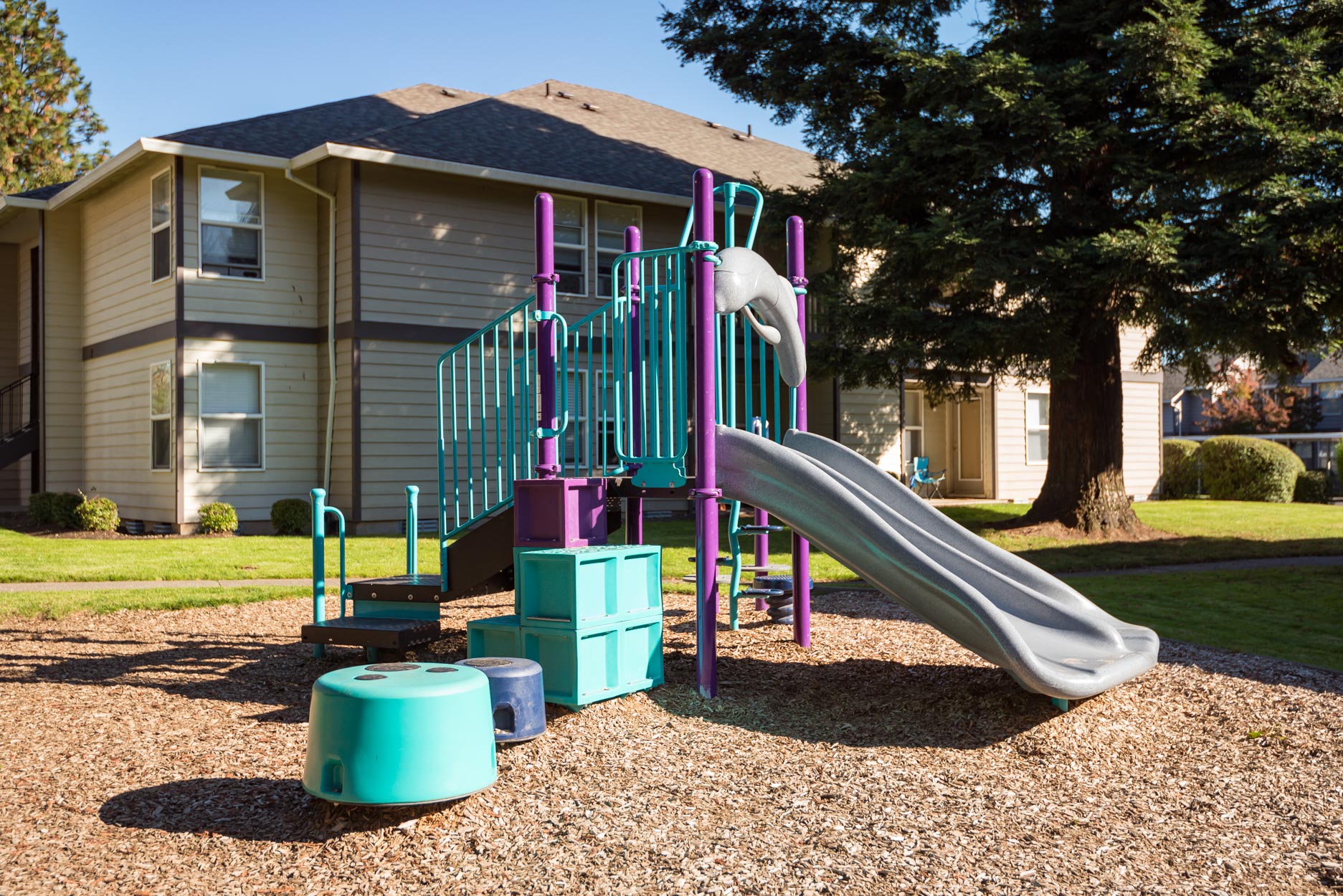 Village at Sunrise | Playground