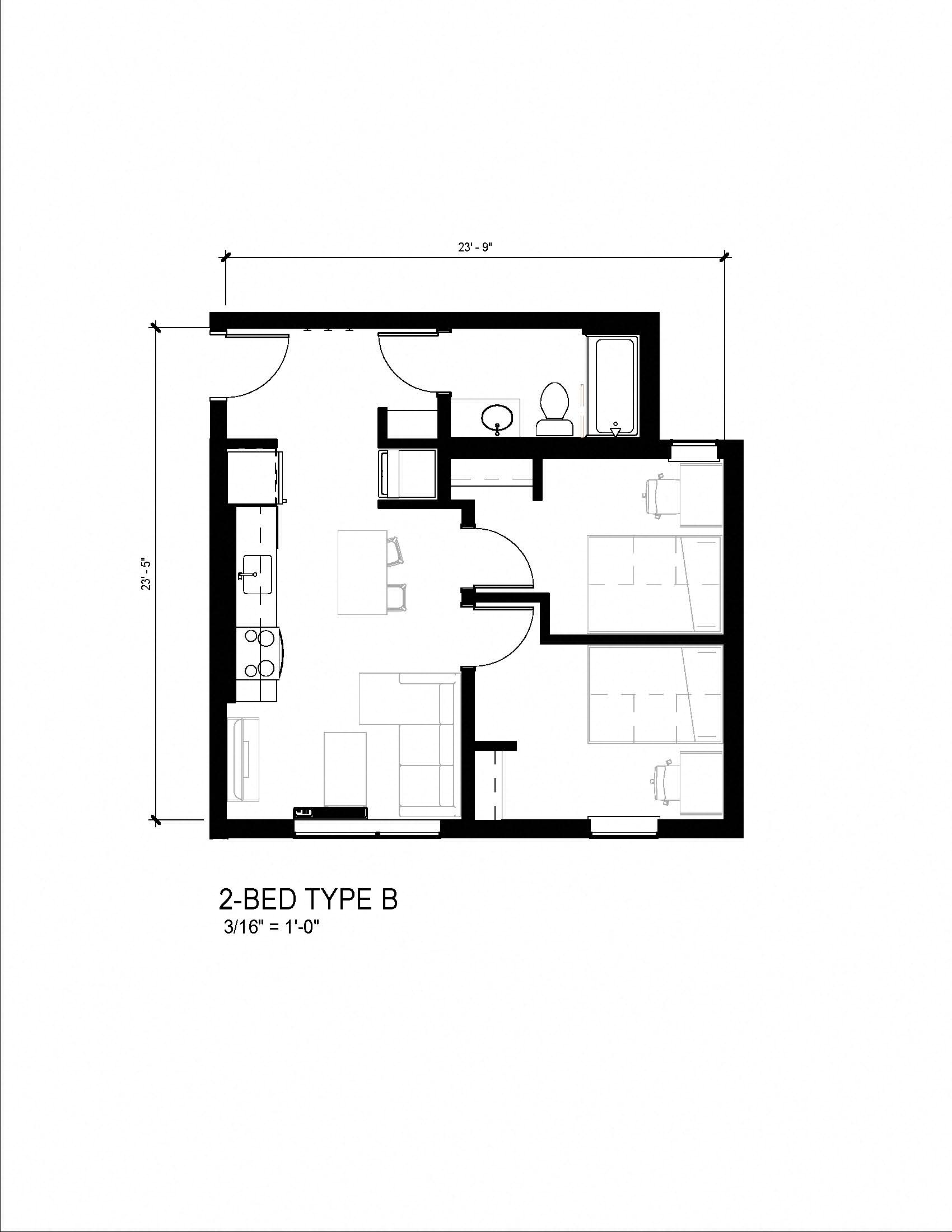 2 Bedroom C