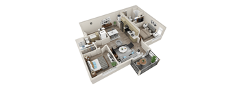 The Byway | Two Bedroom Horsetail Falls