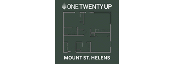 A floor plan for a building named Mount St. Helens.