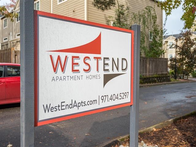 West End | Monument Sign