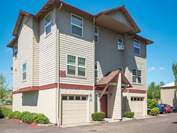 Private Garage at Southside Townhomes