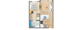 Orchard Crossing | 1 Bedroom F