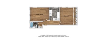 Palladian | Studio - The Park Floor Plan