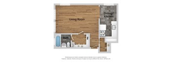 Palladian | Studio - The Jackson Floor Plan
