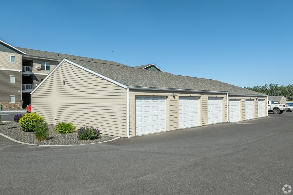 the parking garage at the preserve apartments ma
