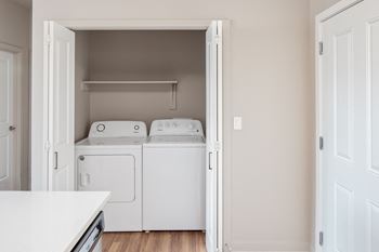 Full-size washer and dryer