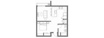 Apartments in Everett WA - The Waterline - One Bed