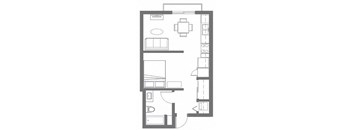 Apartments in Everett WA - The Waterline - One Bed