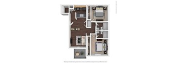 Sycamore Square | Two Bed Floorplan