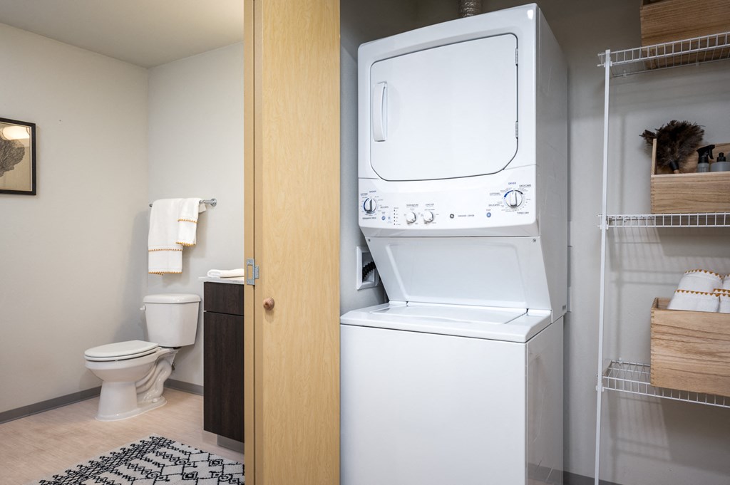 One Bedroom Apartments in Everett WA - The Waterline - In-Unit Washer and Dryer