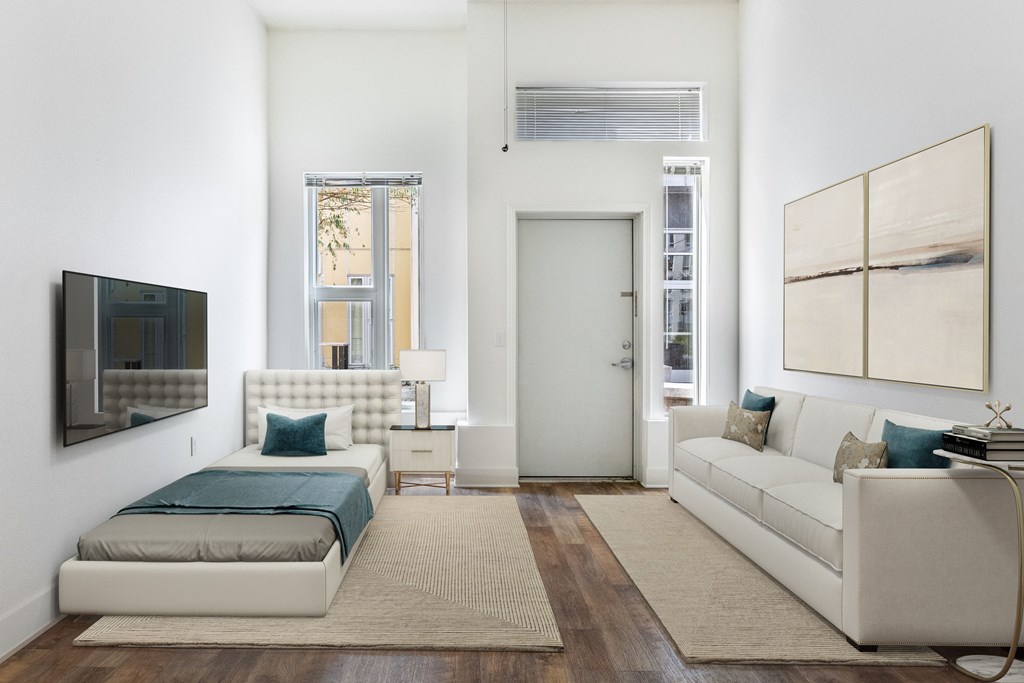 Philadelphia Floor Plan - Living Space