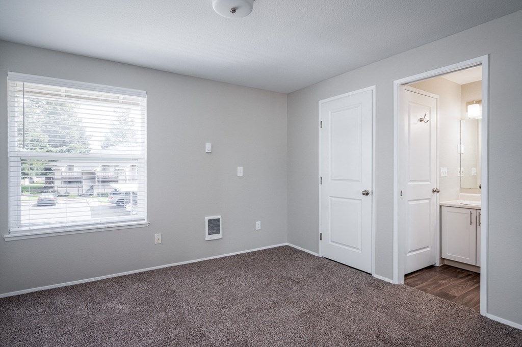 Village at Sunrise | Bedroom with Bathroom Attached