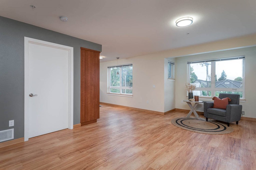 The Morgan | Spacious Living Room