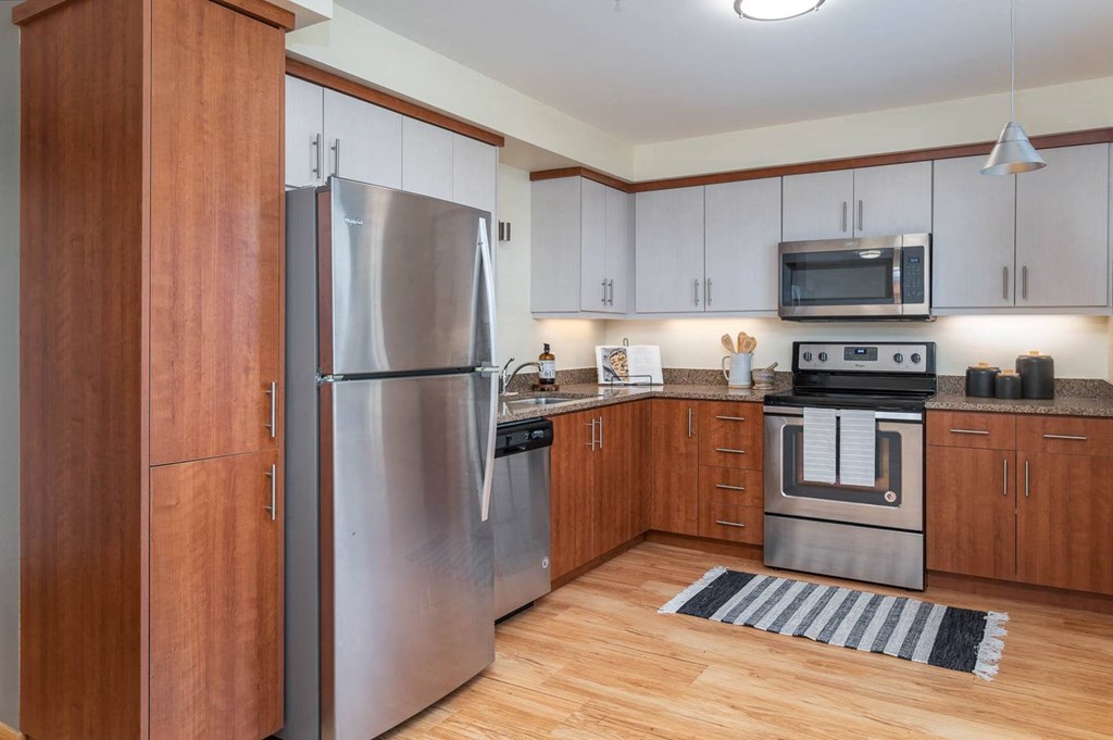 The Morgan | Spacious Kitchen with beautiful cabinetry