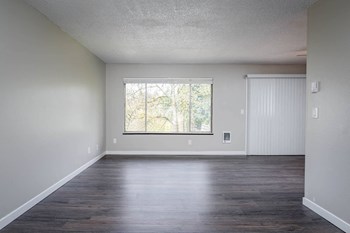 Vantage at Hillsdale | #36 Spacious Living Room, Plank Style Flooring and Light Filled Window - Photo Gallery 24