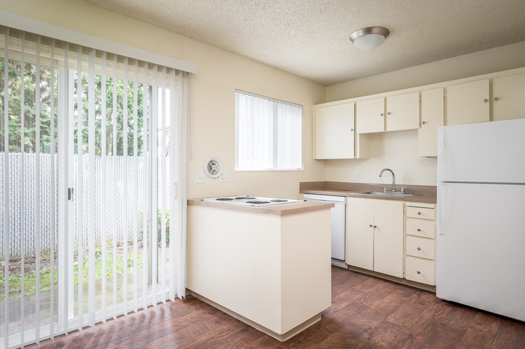 Scotsboro| Kitchen with Sliding Glass Back Door