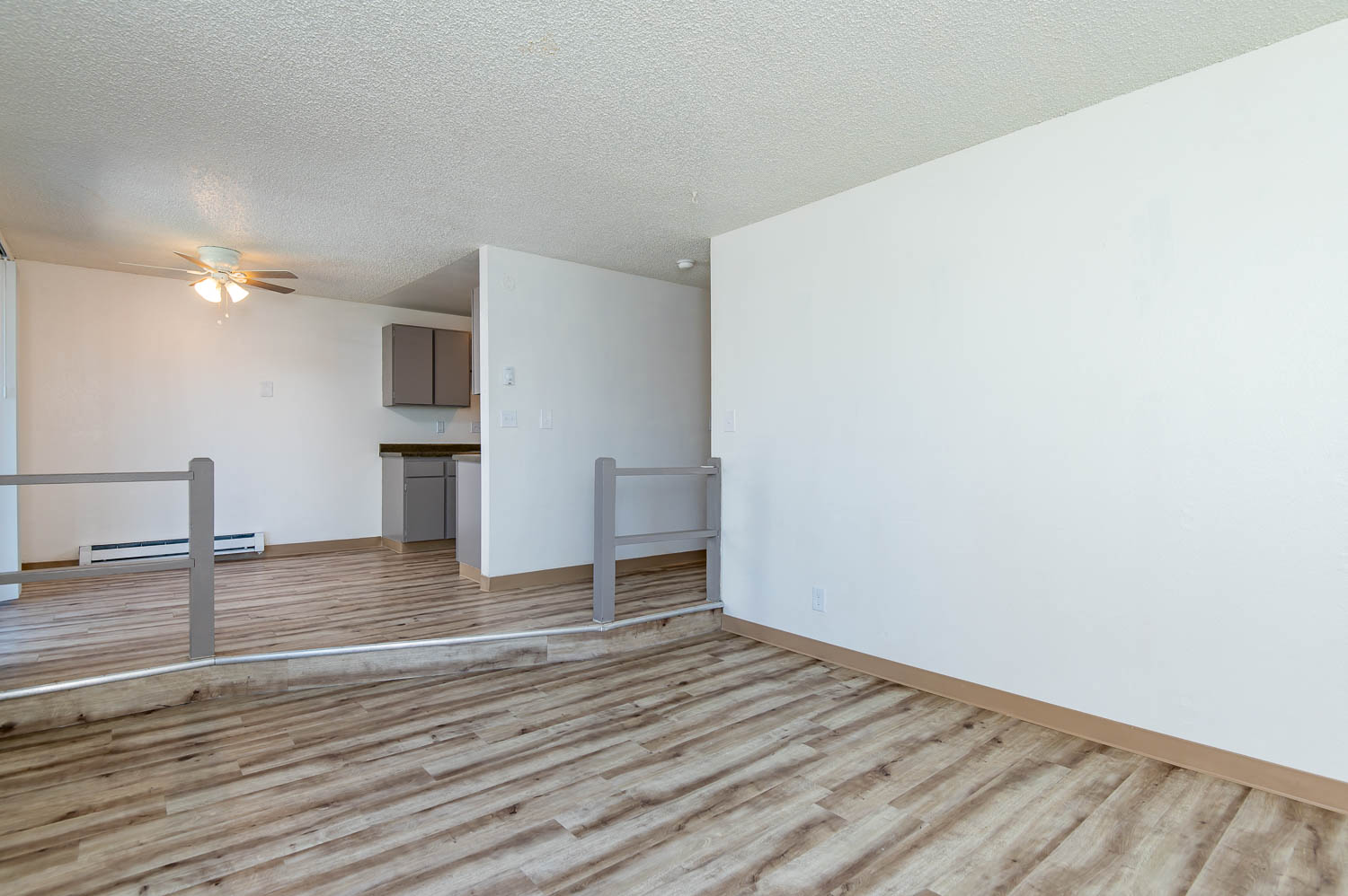 Sedona | One Bedroom Living Room and Dining Room