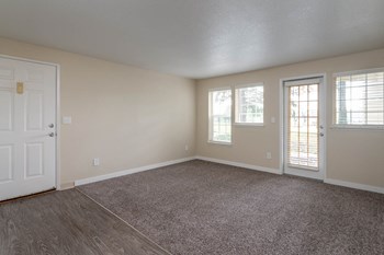 Sundial Apartments | Two Bedroom Spacious Living Room and Access to Patio/Balcony - Photo Gallery 24