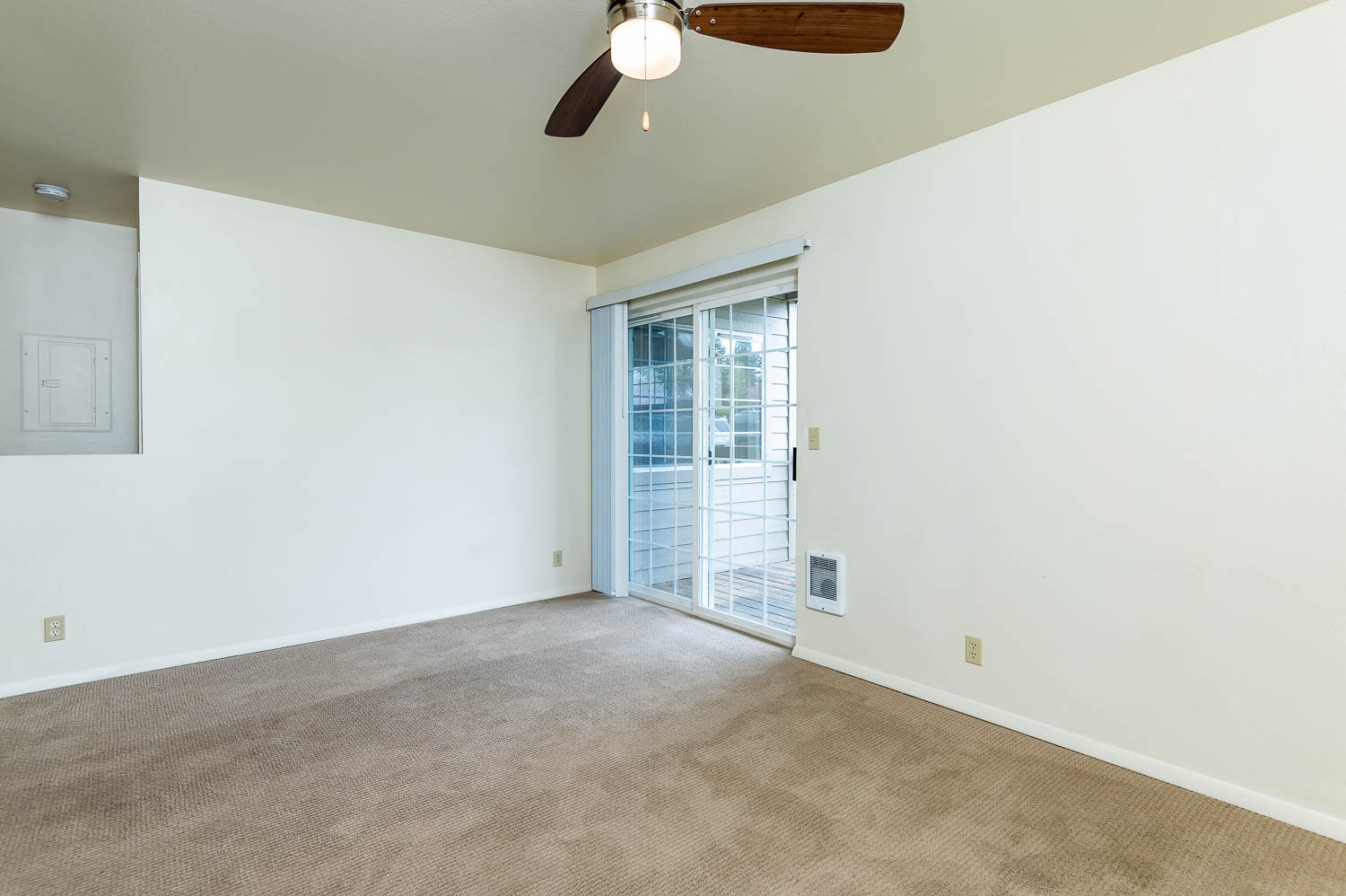 View of Living Room and balcony/patio door