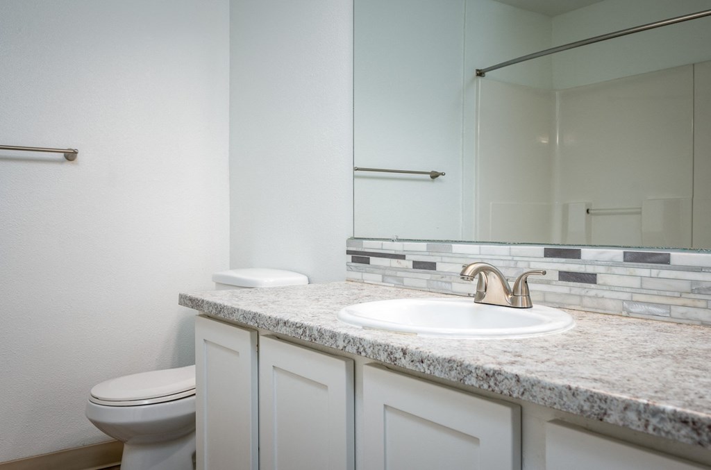 Riverwood | Bathroom Sink with Granite Countertops