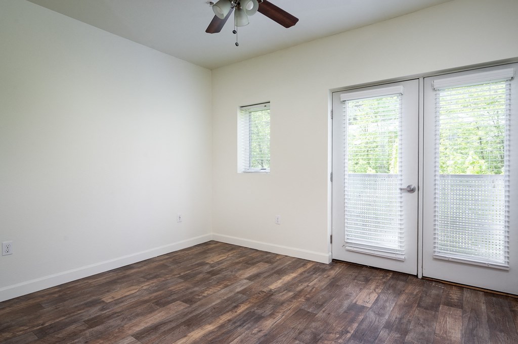 Boulder Floor Plan - Living Space and Balcony