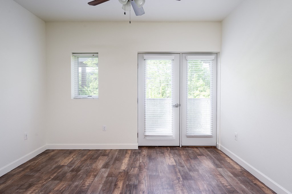 Boulder Floor Plan - Living Space and Balcony