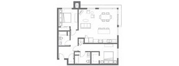 Apartments in Everett WA - The Waterline - Two Bed