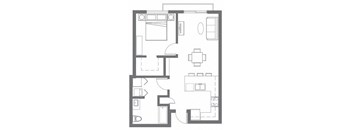 Apartments in Everett WA - The Waterline - One Bed