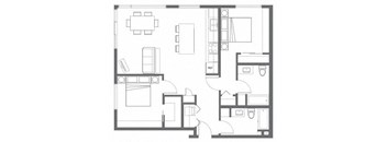 Apartments in Everett WA - The Waterline - Two Bed