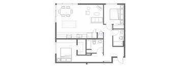 Apartments in Everett WA - The Waterline - Two Bed