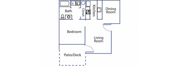 a floor plan of a house